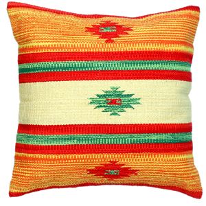 Housse de coussin carrée en coton de luxe tissée à la main, motif floral, fermeture éclair, design moderne, lavable, anti-plis, pour la maison et l'hôtel - Product Image 1