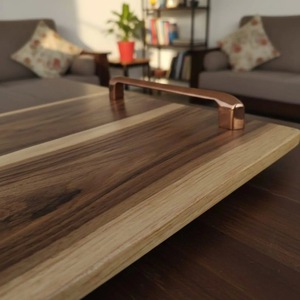Solid Wood Serving Tray with Handles – Premium <b>Walnut</b> Wooden Food Tray for Kitchen, <b>Coffee</b> <b>Table</b> & Home Decor - Product Image 5