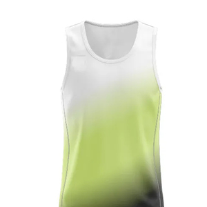 Traje de Atletismo Profesional Sublimado, 100% Poliéster, Uniforme de Verano, Transpirable, de Secado Rápido, Sin Mangas, Personalizable para Equipos - Product Image 4