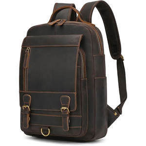 Mochilas de Cuero Lavables de Último Diseño, Mochilas de Cuero a Bajo Precio, Mochilas de Cuero con Respaldo Suave - Product Image 1