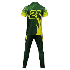 Uniforme de cricket réversible personnalisable, manches contrastées, conçu pour les adultes unisexes, léger, respirant, pour les matchs de club et les entraînements - Product Image 6