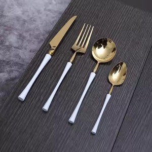 Premium Dining <b>Table</b> <b>Spoon</b> Fork Knife Stainless Steel Cutlery Set Elegant Tableware for Hotel Restaurant Catering - Product Image 2
