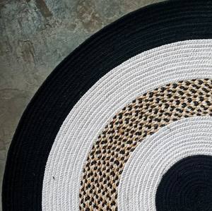 Tapis et carpettes en coton tressé, fabriqués à la machine, adaptés aux animaux domestiques, antidérapants, écologiques, style moderne - Product Image 3