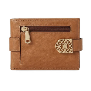 Portefeuille porte-monnaie en cuir véritable, fin et minimaliste, porte-cartes compact, pince à billets pour homme avec protection RFID et utilisation quotidienne - Product Image 1