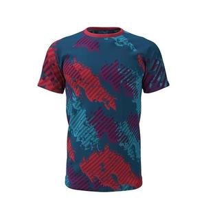 เสื้อกีฬาพิมพ์ลายแบบซับลิเมชั่นสำหรับทุกเพศ ปี 2026 ผ้าโพลีเอสเตอร์ 100% แขนสั้น คอกลม แห้งเร็ว สำหรับใส่เป็นทีม - Product Image 4