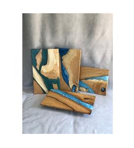 ถาดเสิร์ฟไม้เรซิ่นสำหรับใส่อาหาร ขายส่ง ถาดไม้เรซิ่นสั่งทำได้ ขายดีที่สุด ถาดเสิร์ฟอาหารสำหรับจัดเก็บบนโต๊ะ สินค้าใหม่ - Product Image 1