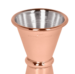 Best Quality Copper Jigger Glass <b>Measuring</b> Cocktail Jigger Custom Food Safe 100%Copper Wine Jigger Wine Glass - Product Image 3