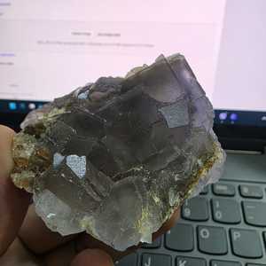 Magnifique Fluorite Naturelle du Balochistan, Pakistan - Spécimens Minéraux Violets, Pierres Précieuses en Vrac, Lot de Pierres Luminescentes Naturelles de 2,56 KG - Product Image 3