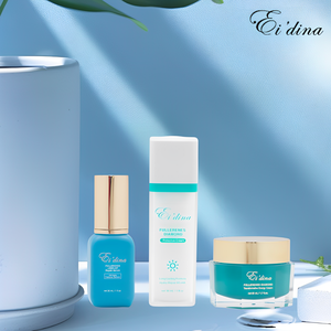 Ei'Dina Skincare Productos de belleza Fullerene Energy Hydration Juego de suero y crema antienvejecimiento - Product Image 3