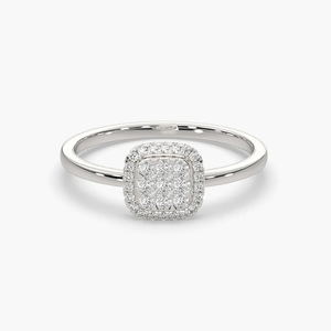 Bague d'éternité de mariage en or plaqué 14 carats de qualité supérieure, sertie de diamants de laboratoire certifiés IGI, bijoux fins pour femmes - Product Image 2
