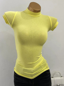 เสื้อยืดคอกลม แขนยาว ทรงโอเวอร์ไซส์ ผ้าถัก 100% คอตตอน ซักแล้ว สีพื้น เรียบง่าย สไตล์ลำลอง สำหรับผู้ชาย น้ำหนักเบา - Product Image 5