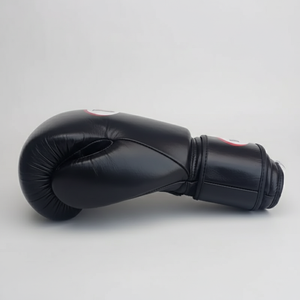 Gants de boxe professionnels en cuir imperméables, vente chaude, directement de l'usine, avec logo personnalisé, pour entraînement et sparring, avec bandages pour hommes - Product Image 3