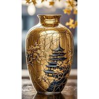 Vase à fleurs en métal fait main avec design floral personnalisé, décoration moderne, accessoires pour la maison, style bohème, prix de gros