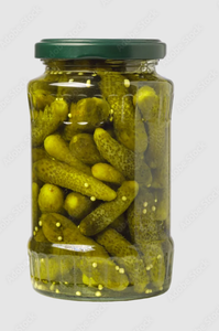 Cornichons entiers premium, marinés et assaisonnés, conservés dans de la saumure |   Cornichons entiers |   Pot en verre |   Marque privée OEM |   Exportation | - Product Image 3