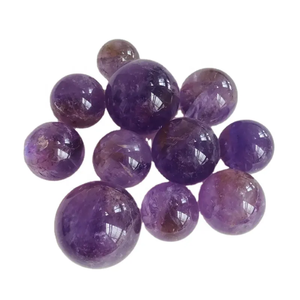 Natural High Quality Amethyst Eco-Friendly Polished <b>Sphere</b> Feng Shui Energy Healing Stone Crystal <b>Ball</b> Home Decoration - Product Image 3
