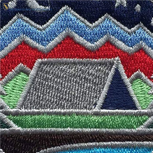 Écussons brodés de haute qualité, colorés, avec coutures en fil, en tissu durable, collection de badges décoratifs pour vêtements - Product Image 5