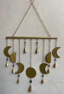 งานฝีมือโลหะรูปหัวใจประดับด้วยลูกปัดและกรวยทองเหลืองสไตล์วินเทจ - Product Image 6