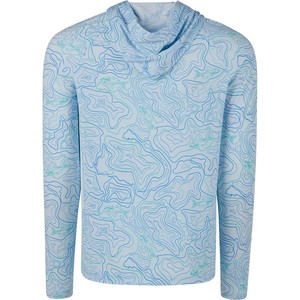 Sweat à capuche de pêche unisexe Topo, protection UV UPF 50, séchage rapide, respirant, léger, manches longues, performance extérieure, 100 % polyester - Product Image 6