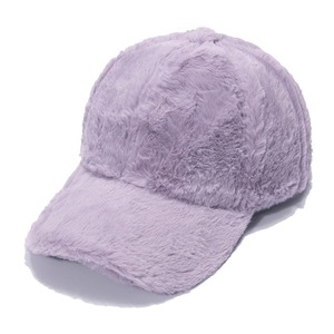Solid Wholesale <b>Winter</b> Warm Polyester Faux Fur Custom Baseball <b>Cap</b> Customize Hats <b>Caps</b> <b>for</b> Women <b>Men</b> Fleece Plush Baseball <b>Cap</b> - Product Image 5