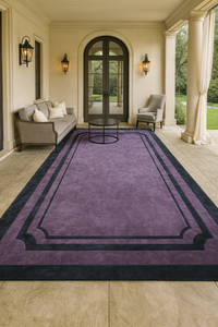 Tapis en laine de luxe de haute qualité, tissés à la main, personnalisables, tapis géométriques, ensembles de tapis pour salon, hôtel - Product Image 6