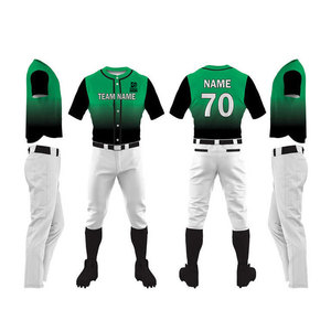 ชุดเบสบอลสีสันตามสั่ง ราคาส่งถูก น้ำหนักเบา แห้งเร็ว ระบายอากาศได้ดี ผลิตจากโพลีเอสเตอร์ 100% ผลิตในปากีสถาน - Product Image 2