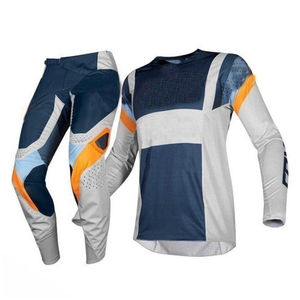Traje de Motocross Personalizado de Poliéster/Nailon, Impermeable, Transpirable, con Logotipos Personalizados OEM, Ropa de Carreras para Verano e Invierno - Product Image 3