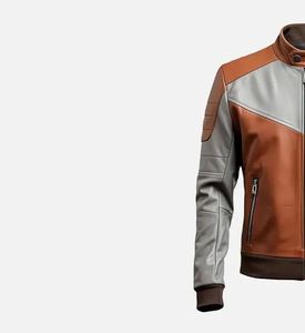 Veste en cuir de motard pour homme de qualité supérieure, commandes en gros, fournisseur de manteaux de style décontracté pour moto et streetwear - Product Image 5