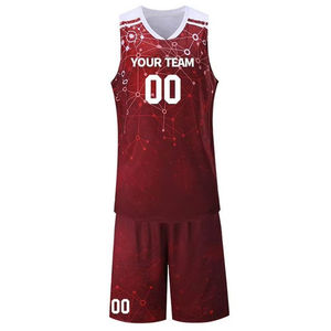Tenues de basket-ball pour hommes de qualité supérieure, respirantes, écologiques, légères, 100% polyester, personnalisables, fabriquées au Pakistan - Product Image 5