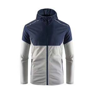 Chaquetas con logotipo personalizado OEM para hombre, cortavientos ligero, chaqueta deportiva informal para correr al aire libre, para hombre - Product Image 1
