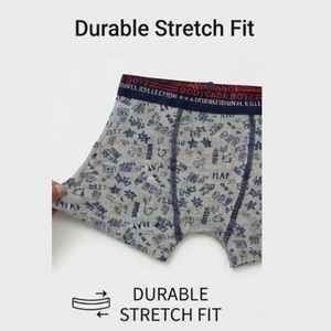 Boys Fashion Printed Cotton Trunks Soft Skin Friendly <b>Boxer</b> Underwear Breathable Lightweight Flexible Fits Comfortable Wholesale - Product Image 4