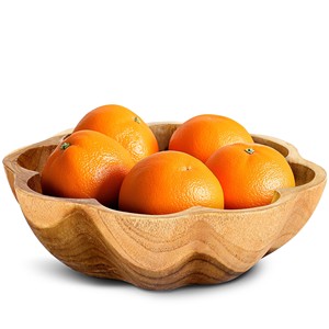 Aqdus Saleem Handcrafted Teak Wood <b>Rectangle</b> Fruit Bowl-Traditional <b>Wall</b> Mount Design Premium <b>Mirror</b> Gloss Finish Wholesale - Product Image 4