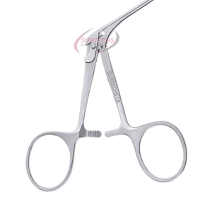 SOFFERMANN Manual Needle Holder | <b>Ratchet</b> Sliding Shaft | Serrated Jaws <b>4</b>.5mm | <b>4</b>-Inch Working Length | CE Certified Class II - Product Image 4