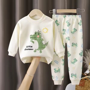 Ensemble de survêtement pour enfants, mode printemps |   Ensemble de survêtement en coton respirant pour enfants, vente en gros, collection printemps - Product Image 3