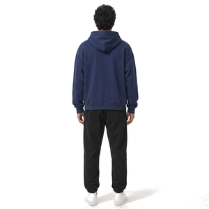 Sweat-shirt à capuche pour homme en coton molletonné premium, coupe oversize, style streetwear, avec logo personnalisé pour les marques de mode. - Product Image 4