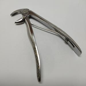 Forceps dentaires pédiatriques Klein Fig.6, manuels, de haute qualité, en acier inoxydable de qualité médicale, pinces d'extraction dentaire, poignée ergonomique - Product Image 4