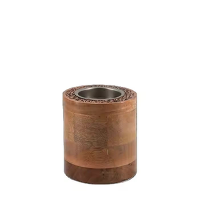 Modern Wooden Bakhoor <b>Burner</b> Sleek Polished <b>Wood</b> Design <b>for</b> Home and Office Decor Natural Finished and Arabic Design Details - Product Image 3