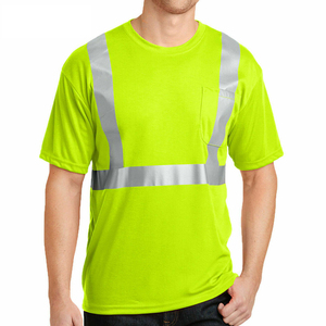 Camiseta de Seguridad al Por Mayor a Precio Económico, Mangas Cortas, Mejores Características, Superventas, Diseño de Fábrica, Impermeable, Colores Personalizados - Product Image 4