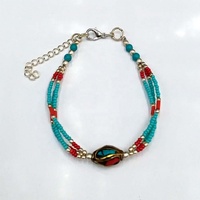 Direct de l'Inde Usine Fourni Mode Perles de Verre Bracelets pour Filles Style Religieux Mariage et Anniversaire Bijoux