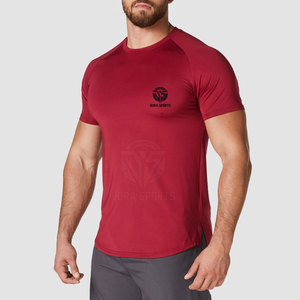 Summer Wear 100% Cotton Loose Fit Gym T-Shirts Comfortable Made In Best Material Hot Sale Printed Gym T-Shirt For Men - Product Image 1