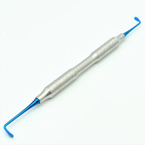Ensemble d'instruments dentaires pour obturations antérieures et postérieures, 5 pièces, style LM, manuel, acier inoxydable, Shuja Surgico - Product Image 6
