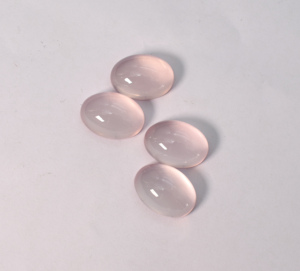 Natural Rose Quartz Oval Cabochon, 18X12 mm Calibrated Oval Gemstone, Calibrated Size Loose Gemstone, Jewelry Making - Product Image 6