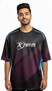 Camiseta Informal para Hombre, Corte Regular, Estilo Urbano, Sublimación, Poliéster/Algodón, Secado Rápido, Transpirable - Product Image 2