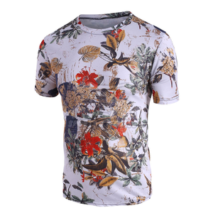 โรงงานขายส่งเสื้อยืดพิมพ์ลายแบบซับลิเมชั่นคุณภาพสูง พิมพ์ลายทั้งตัว เสื้อ OEM - Product Image 1