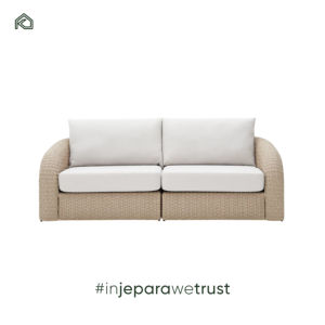 Muebles de Jardín Modernos, Duraderos e Impermeables, Conjuntos de Sofás de Mimbre para Patio, Balcón, Sala de Estar, Hotel, Tres Piezas - Product Image 5