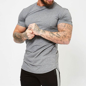 T-shirts pour hommes de style moderne, simples et performants, nouvelle mode, manches courtes, col rond, coupe régulière, respirant - Product Image 3