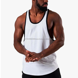 Débardeur de sport pour homme personnalisé avec logo, séchage rapide, en maille, sans manches, léger, pour la course à pied - Product Image 1