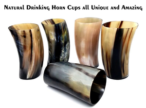Chope à boire en corne de viking 100% authentique - Product Image 3