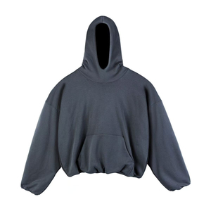 Vente en gros de sweats à capuche vierges, nouvelle collection, épais, en coton, coupe oversize, pour hommes, personnalisables (OEM) - Product Image 6