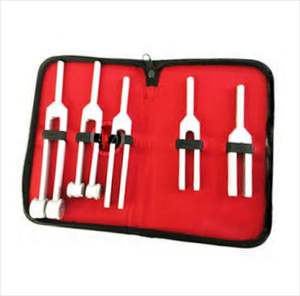 Diapasones Manuales de Acero Inoxidable 128hz 256hz 512hz 1024hz 2048hz, Set Médico de Chakra, Ponderados y Sin Ponderar, 5 Piezas, Negros, Reutilizables - Product Image 4