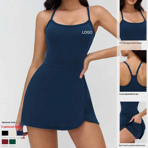 Leggings Deportivos Transpirables con Espalda Hueca y Diseño Antiluz para Mujer, de Spandex/Nylon, Ideales para Tenis y Actividades al Aire Libre - Product Image 1